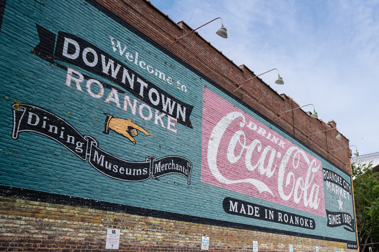 Panoramic Image of Roanoke, VA